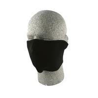 zanHEADGEAR Neoprene Half-Mask - Solid Black