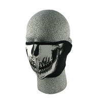 zanHEADGEAR Neoprene Half-Mask - Skull Face