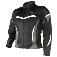 MotoDry 'Clio' Ladies Road Jacket - Black/White