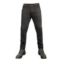 MotoDry 'CE-1A Originals' Regular Mens Road Jeans - Black