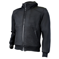 MotoDry 'Kevlar' Mens Road Hoodie - Black