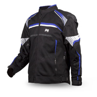 MotoDry Rapid Black/Blue Road Jacket