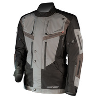 MotoDry 'Rallye 2' Mens Road Jacket - Blk/Sand/Brown