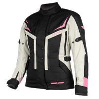 MotoDry 'Rallye 2' Ladies Road Jacket - Blk/Gry/Magenta