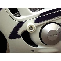 Crash Protectors (White) - Honda CBR600 9598 (steel frame)