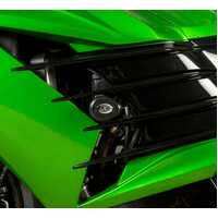 Aero Crash Protectors (Black) - Kawasaki ZZR 1400 2012-