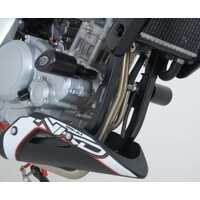 Aero Crash Protectors (Black) - RIEJU RS 125 NKD 2013-