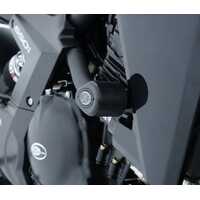 No-cut Aero Frame Sliders (Black) - CF MOTO 650i