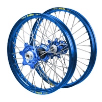 Yamaha Talon Carbon Fibre Blue Hubs / Excel Blue Rims Wheel Set