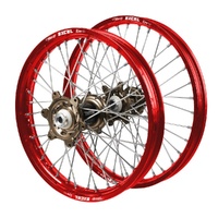 Gas Gas Talon Carbon Fibre Magnesium Hubs / Excel Red Rims Wheel Set