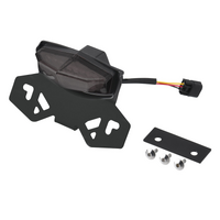 Drc Tail Light & Plate Hldr Edge 2 Alloy | Crf300L/Rally '21- | Smoke Lens