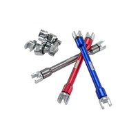 Drc Spoke Wrench Pro | 8 Tips | 5.6-7.0mm | Blue
