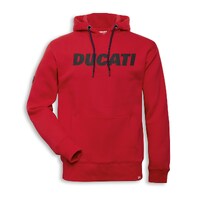 Ducati Logo Hooded Sweatshirt Red