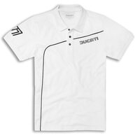 Ducati 77 Polo Shirt - White