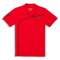 Ducati 77 Short-sleeved Polo Shirt Red