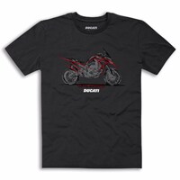 Ducati Multistrada V4 T-Shirt Dark Grey