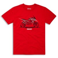 Ducati Multistrada V4 T-Shirt Red
