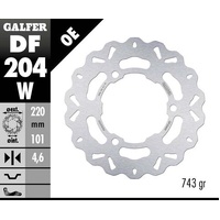 Galfer Standard Solid Mount Front Wave Rotor