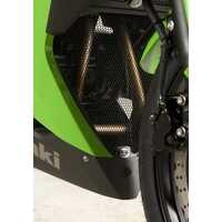 Downpipe Grille, GREEN, Kaw Ninja 300/Ninja 250 '13-'17