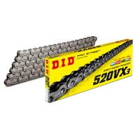DID #520 VX3 Pro X-Ring Chain - FJ-Clip/ZJ-Rivet