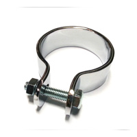 Whites Exhaust Clamp 1 3/4" Chrome 44mm