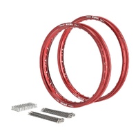 Excel Gas Gas Red Excel Rim & Spoke Kit