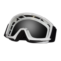 Zero 'T701' Senior MX Goggles - White