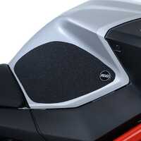 R&G Tank Traction Grip Kit - Aprilia Shiver 900 Traction Grips: 2-Grip Kit (Black)