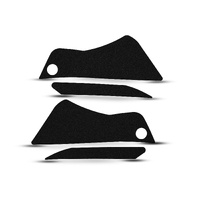 R&G Tank Traction Grip Kit - BMW F800R Tank Traction Grips : 4-Grip Kit (Clear)