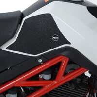 R&G Tank Traction Grip Kit - Benelli TNT 125 '17- Tank Traction Grips : 2-Grip Kit (Black)