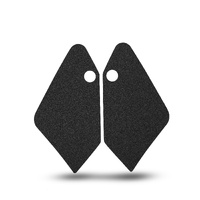 R&G Tank Traction Grip Kit - CBR650F '14-/CB650F '14- Tank Traction Grips 2-Grip (Clear)