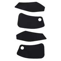 R&G Tank Traction Grip Kit - Z1000 TRAC/PADS '14- 4PC (Clear)