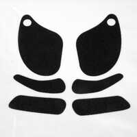 R&G Tank Traction Grip Kit - Kawasaki ZX6R Traction Grips 2005-2006 : 6-Grip Kit (Clear)