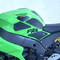 Kawasaki ZX-10R/RR '21-Traction Grips :6-Grip Kit (Black)