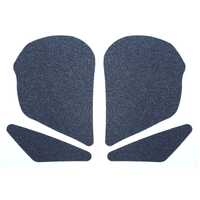 R&G Tank Traction Grip Kit - RC8/RC8R TRAC/PADS'09- 4PC (Clear)