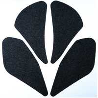 R&G Tank Traction Grip Kit - 990S/DUKER T/PADS'05-'13BK 4PC (Black)