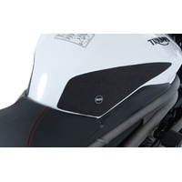 R&G Tank Traction Grip Kit - Speed Triple S '18- /RS '18- Traction Grips:Clear 2-Grip Kit (Clear)