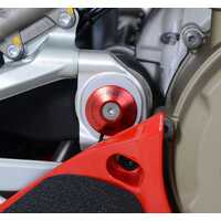 Frame Plug (LH or RH,swingarm pivot,red),Ducati Panigale V4