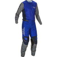 Fly Kinetic K121 Jersey Pant Gear Set Blue/Navy/Grey