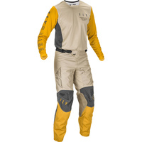 Fly Kinetic K121 Jersey Pant Gear Set Mustard/Stone Grey