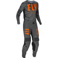 Fly Lite Jersey Pant Gear Set Grey/Orange/Black