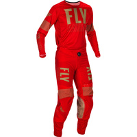 Fly Lite Jersey Pant Gear Set Red/Khaki