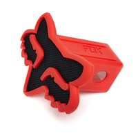 Fox Trailer Hitch Cover / Blkred