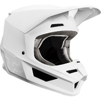 Fox V1 Matte Helmet 2020 White
