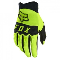 Fox 2021 Dirtpaw Glove Fluro Yellow