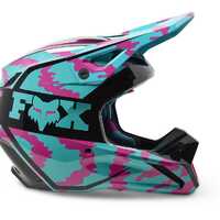 Fox MX23 Youth V1 Nuklr Helmet Teal
