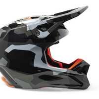 Fox MX23 Youth V1 Bnkr Helmet Grey Camo