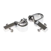 Whites Foot Peg Clamp & Mount Circular