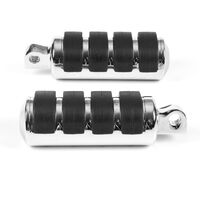 Whites Foot Peg/HD ISO Rider M/Lg Chrome