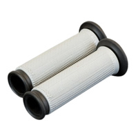 Renthal Grey / Black Dual Compound (Large 32mm O/D) Road Grips